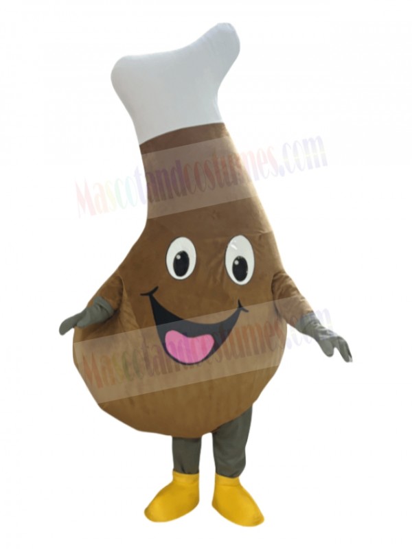 Chicken Leg mascot costume