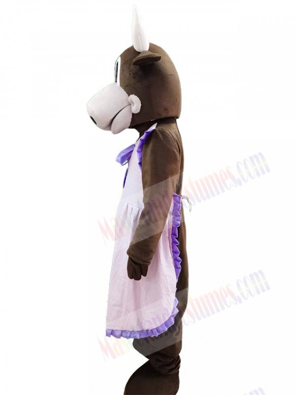 Cattle mascot costume