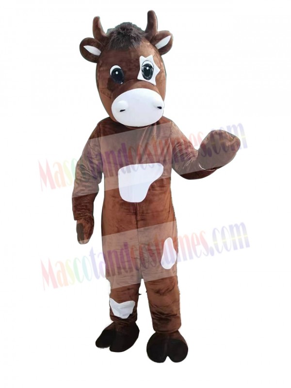 Cow mascot costume