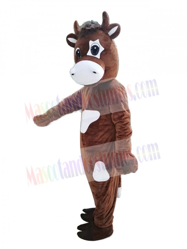 Cow mascot costume