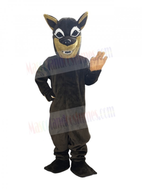 Coyote mascot costume