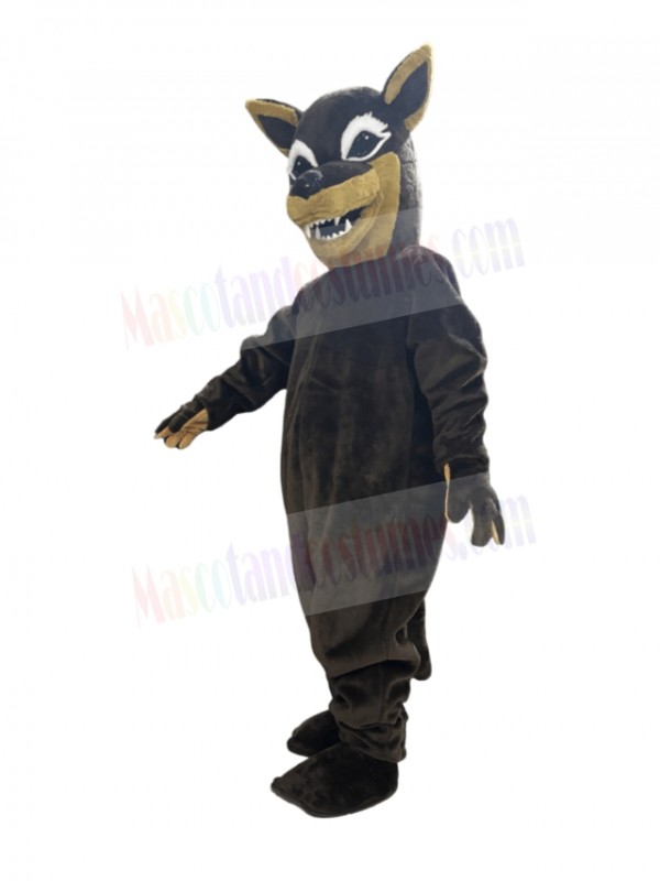 Coyote mascot costume