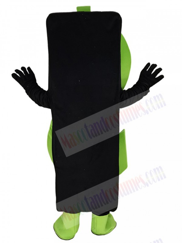 Dollar Sign mascot costume