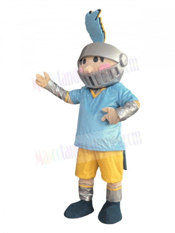 Knight Boy mascot costume