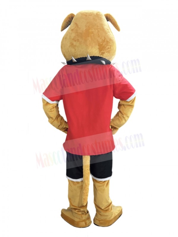 Bulldog Dog mascot costume