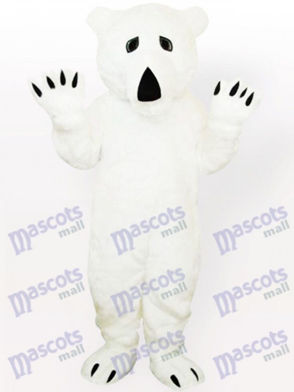 Animal Polar Bear Adult Mascot Costume