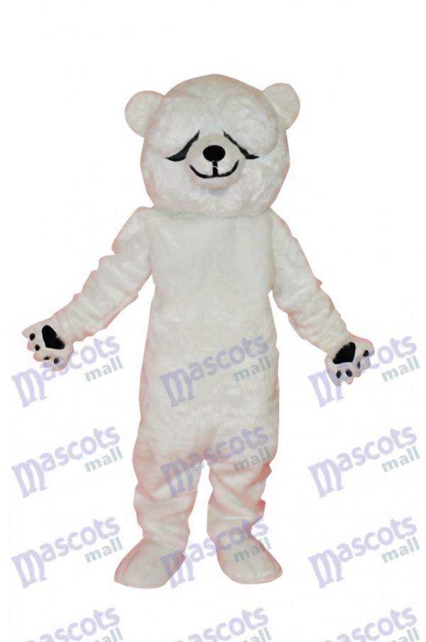 Simple and Honest Polar Bears Mascot Costume