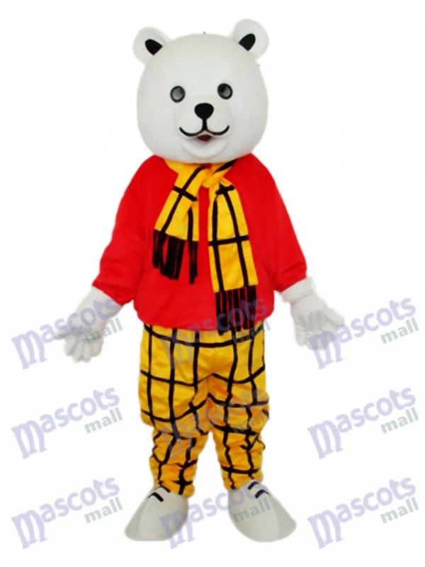 Free Bear Mascot Adult Costume