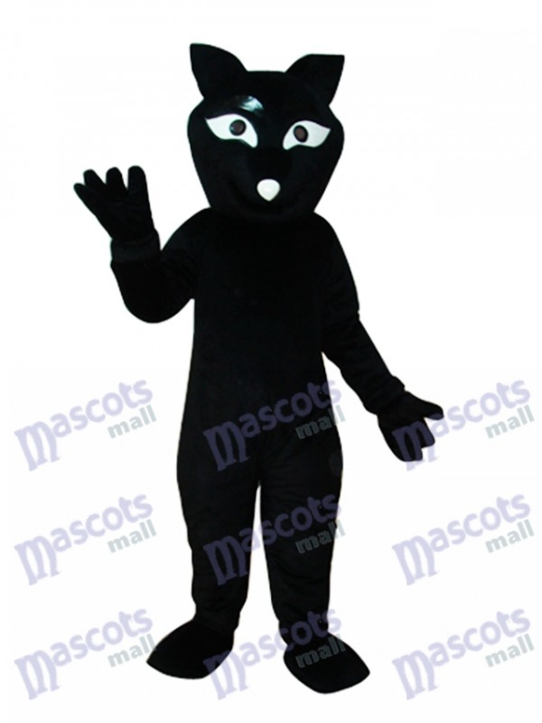 Black Beaver Mascot Adult Costume