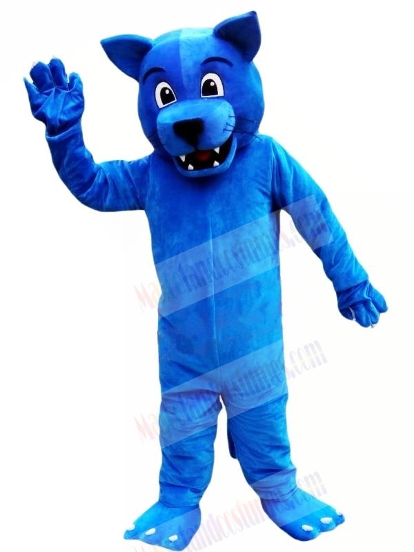 Funny Blue Leopard Mascot Costumes Animal