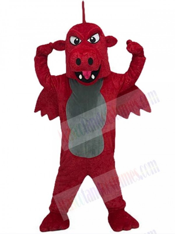 Dinosaur mascot costume