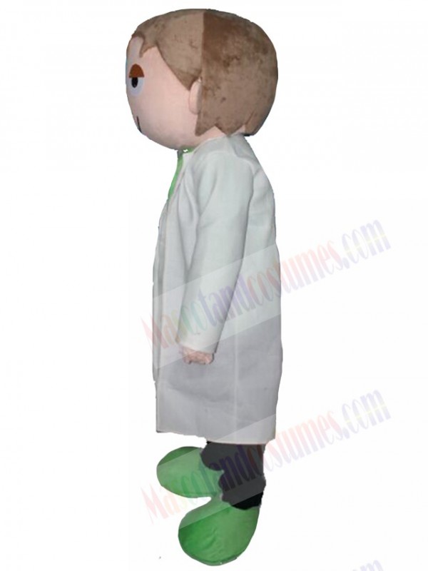Man Doctor mascot costume