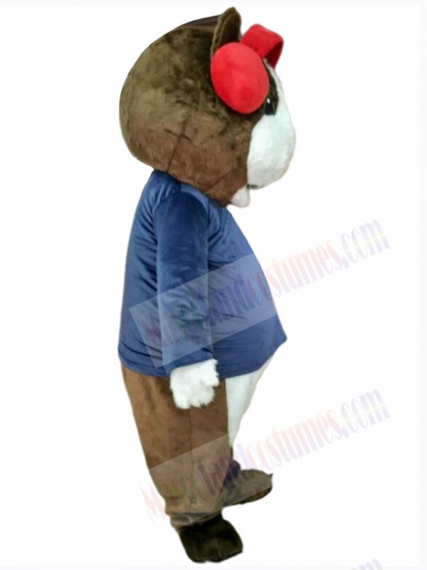 Hamster mascot costume