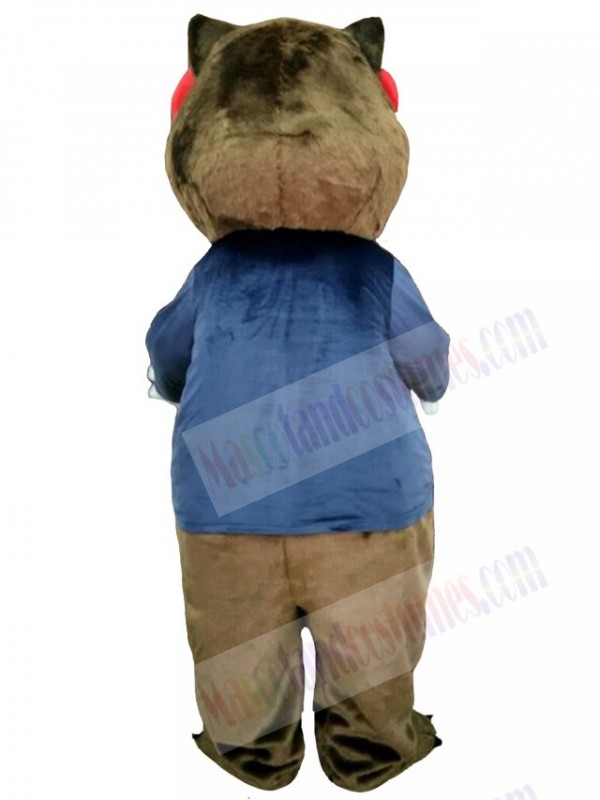 Hamster mascot costume