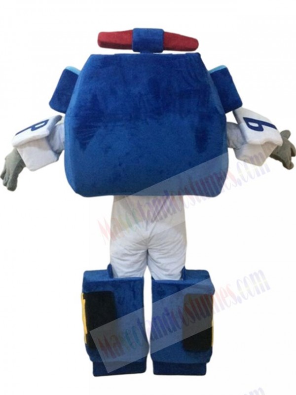 Police Car mascot costume