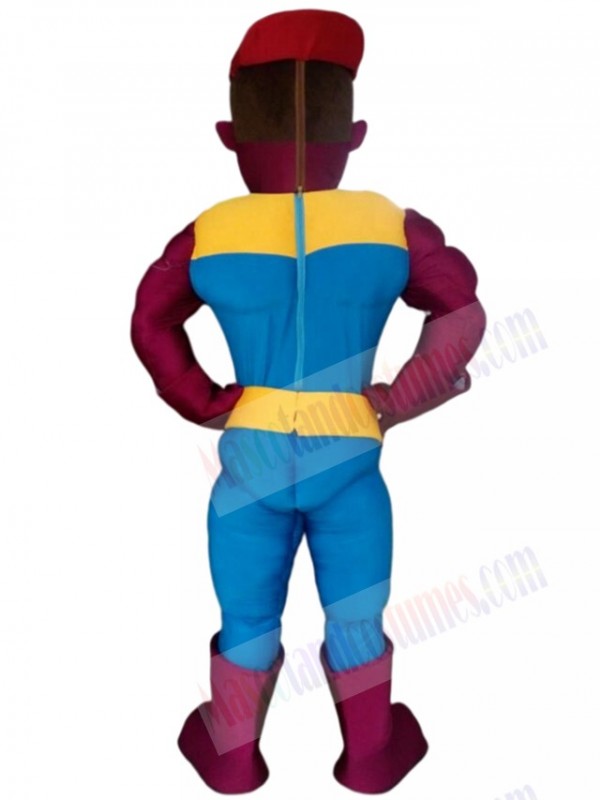 Man mascot costume