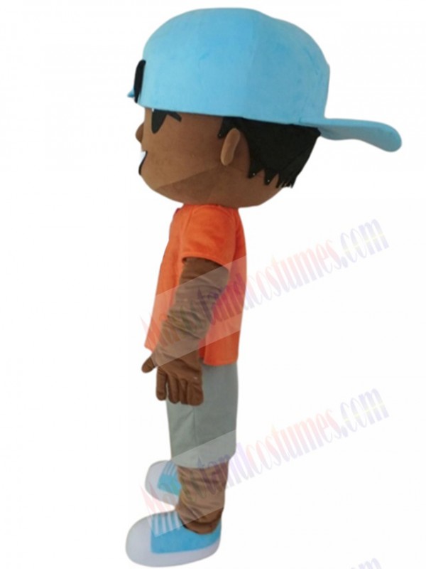 Boy mascot costume