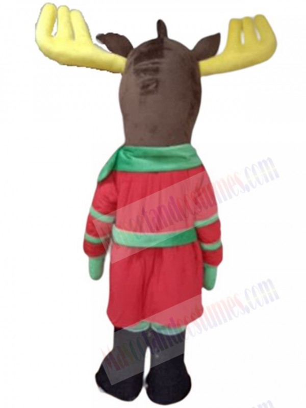 Deer Reindeer mascot costume