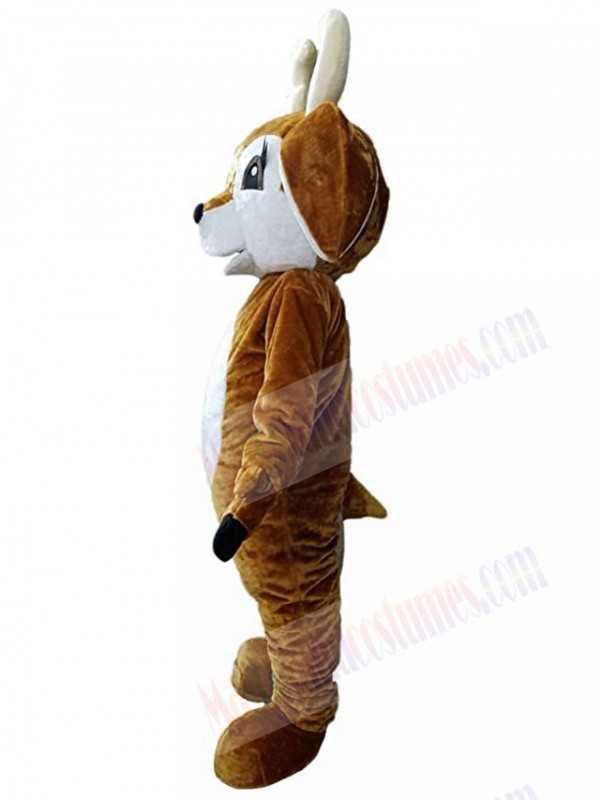 Reindeer mascot costume