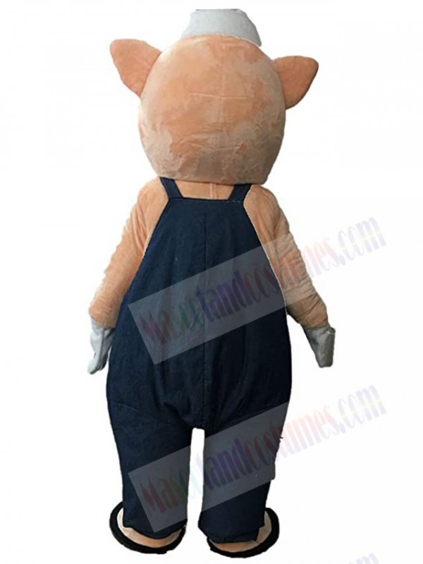 Pig mascot costume