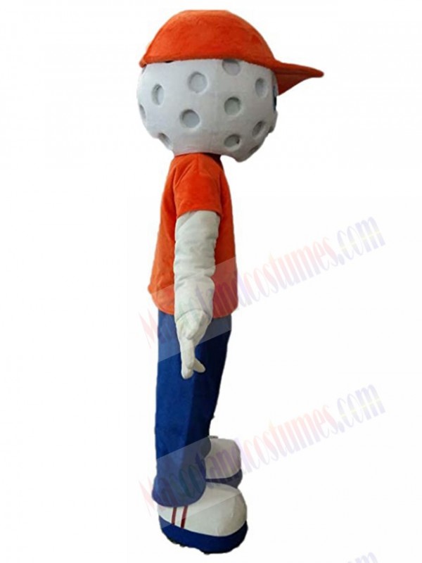 Golf Boy mascot costume