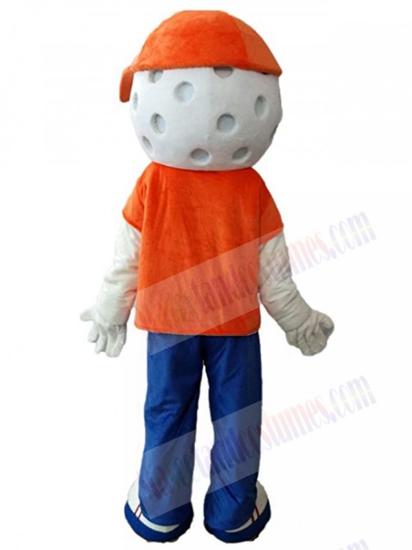 Golf Boy mascot costume