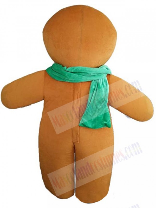 Gingerbread Man mascot costume