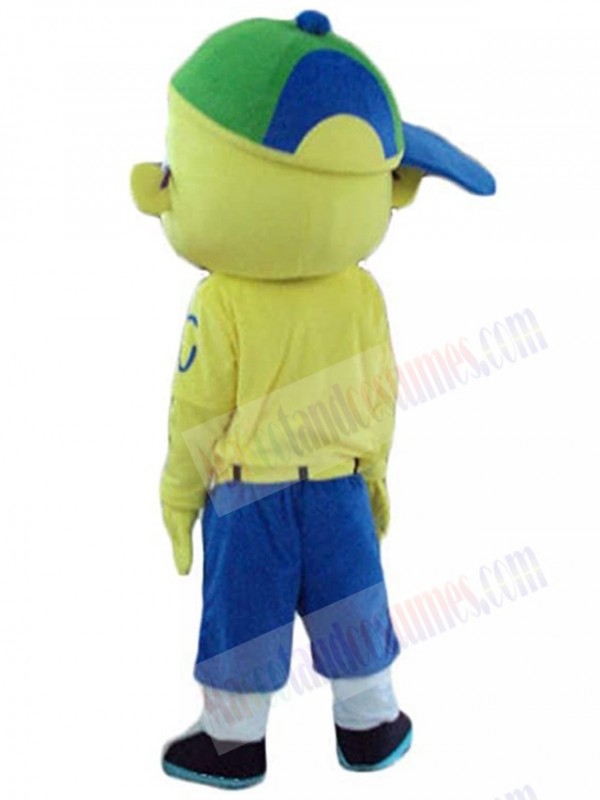 Boy mascot costume