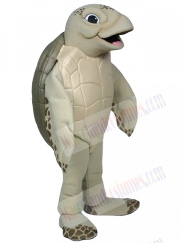 Luna The Sea Turtle mascot costume