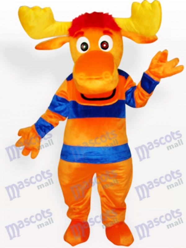 Stripe Deer Animal Adult Mascot Costume