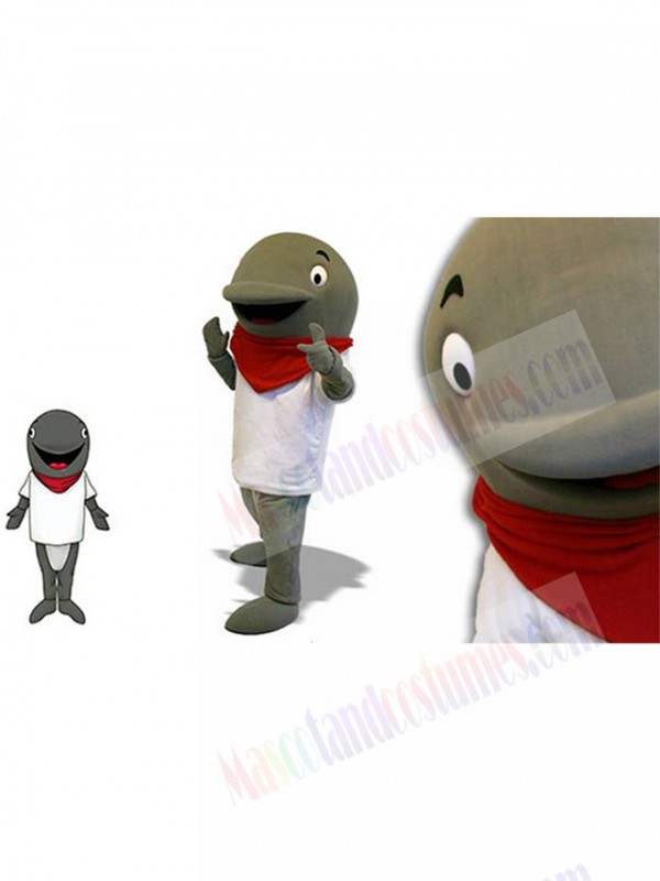 Dolphin mascot costume