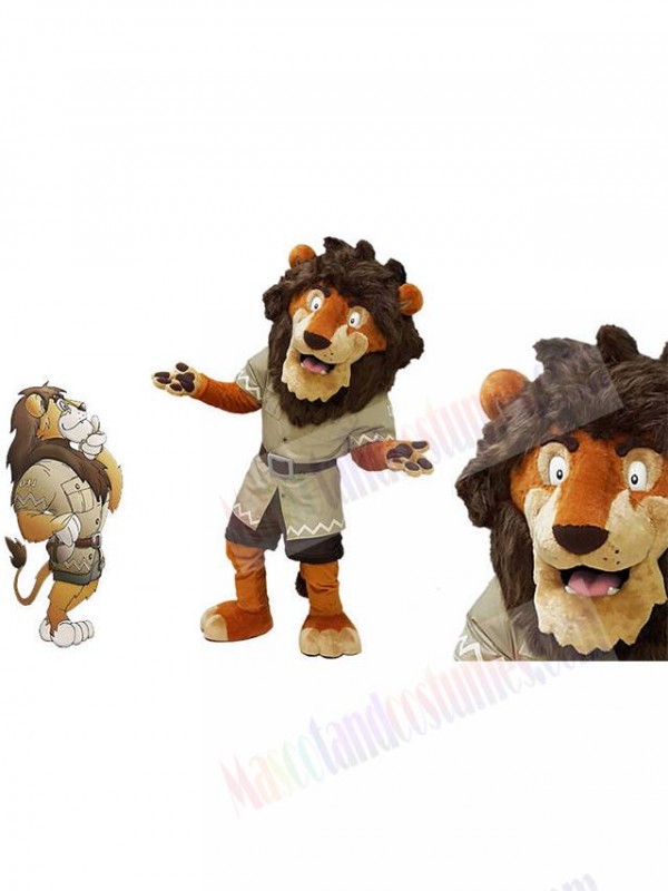 Lion mascot costume