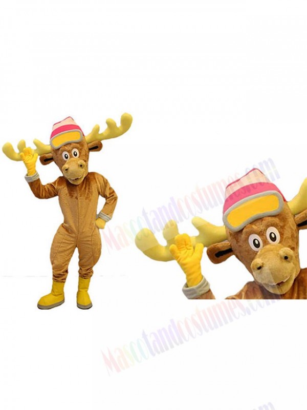 Reindeer mascot costume