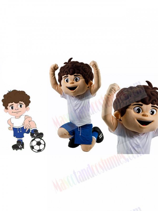 Boy mascot costume