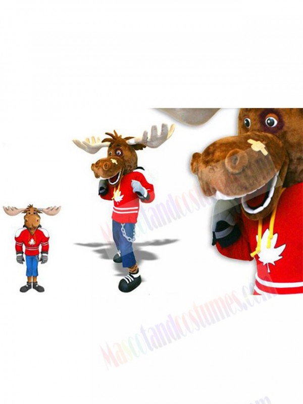 Moose mascot costume