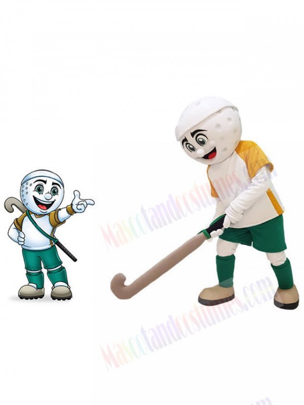 Hockey Boy mascot costume