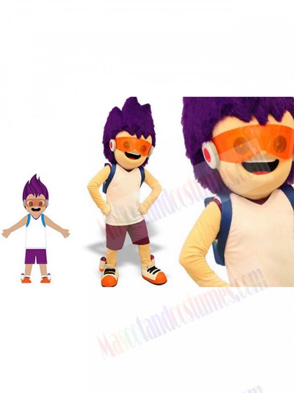 Boy mascot costume