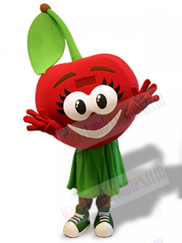 Cherry mascot costume