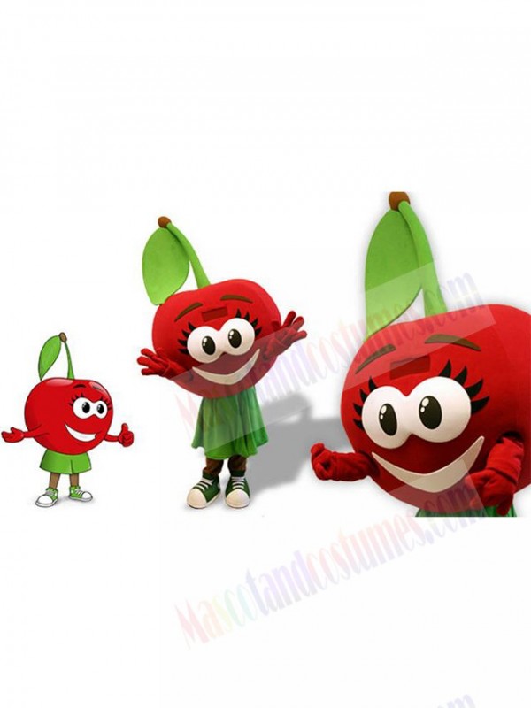 Cherry mascot costume