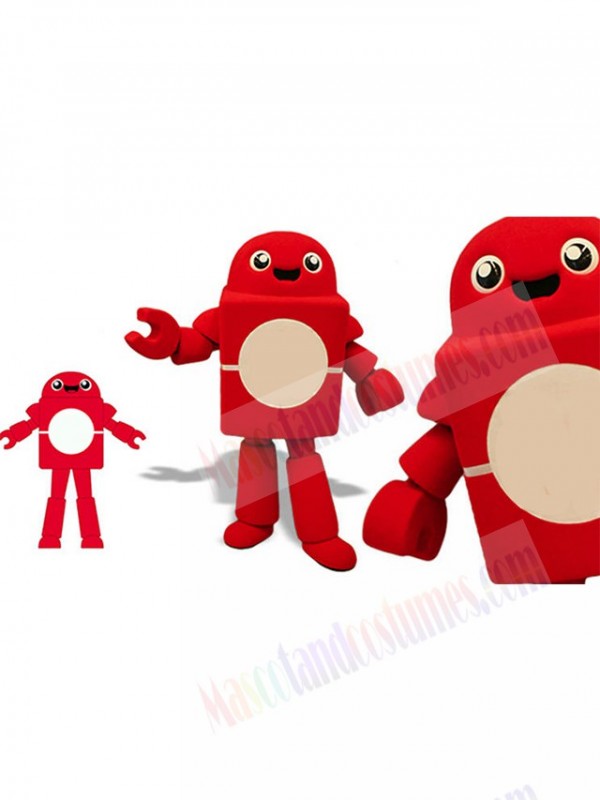 Maker Media Robot mascot costume