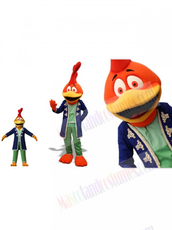 Rooster mascot costume