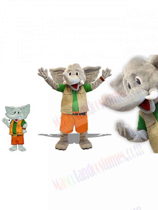 Elephant mascot costume