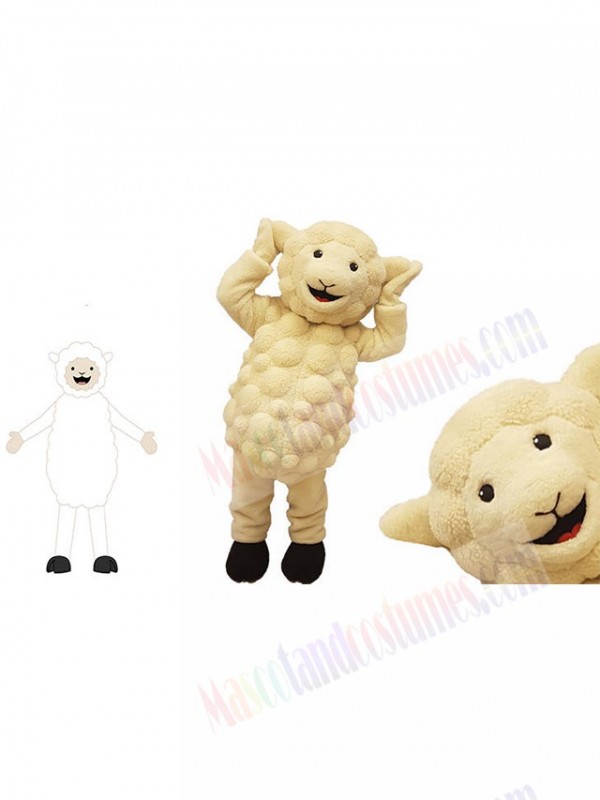 Sheep mascot costume