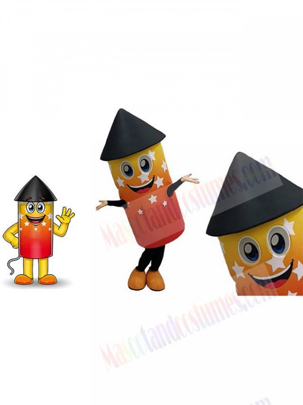 Firework mascot costume