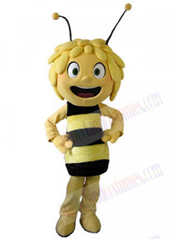 Maya the Bee Insect mascot costume