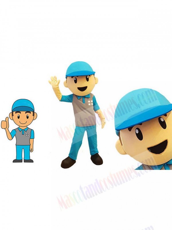Courier mascot costume
