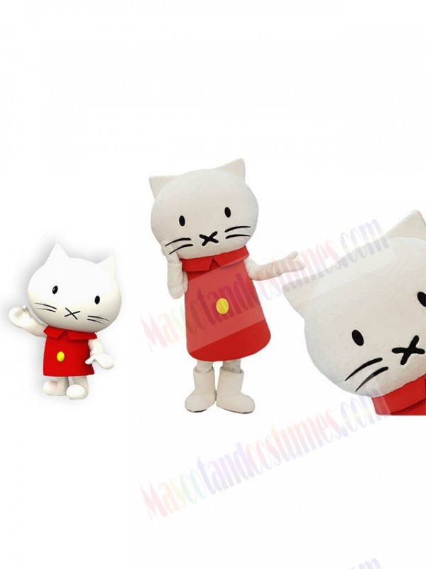 Musti Cat mascot costume