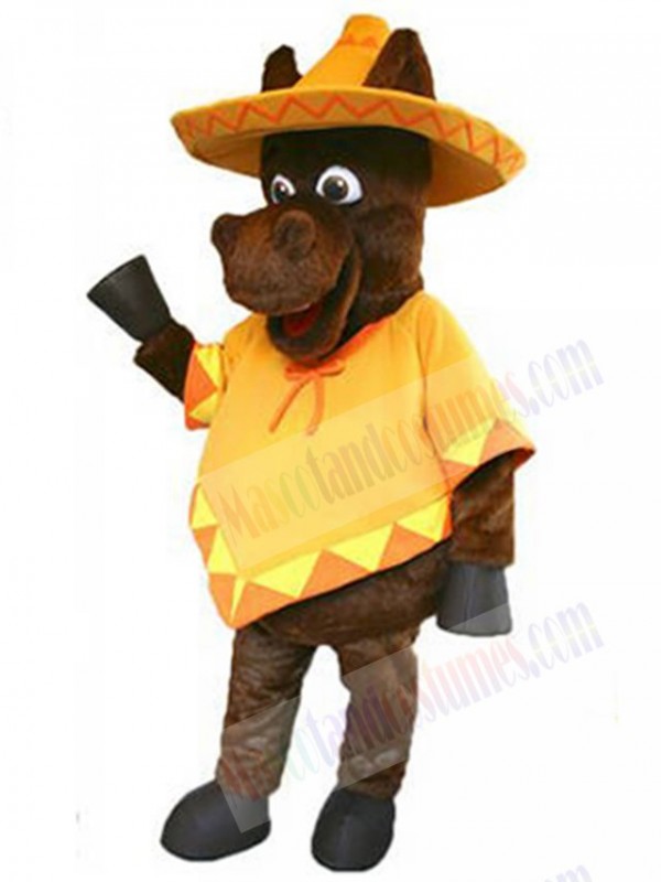 Horse mascot costume