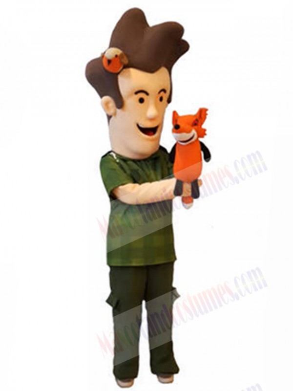 Naturalist mascot costume