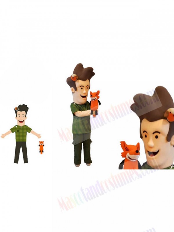 Naturalist mascot costume